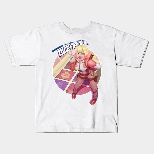 gwenpool Kids T-Shirt by bside7715